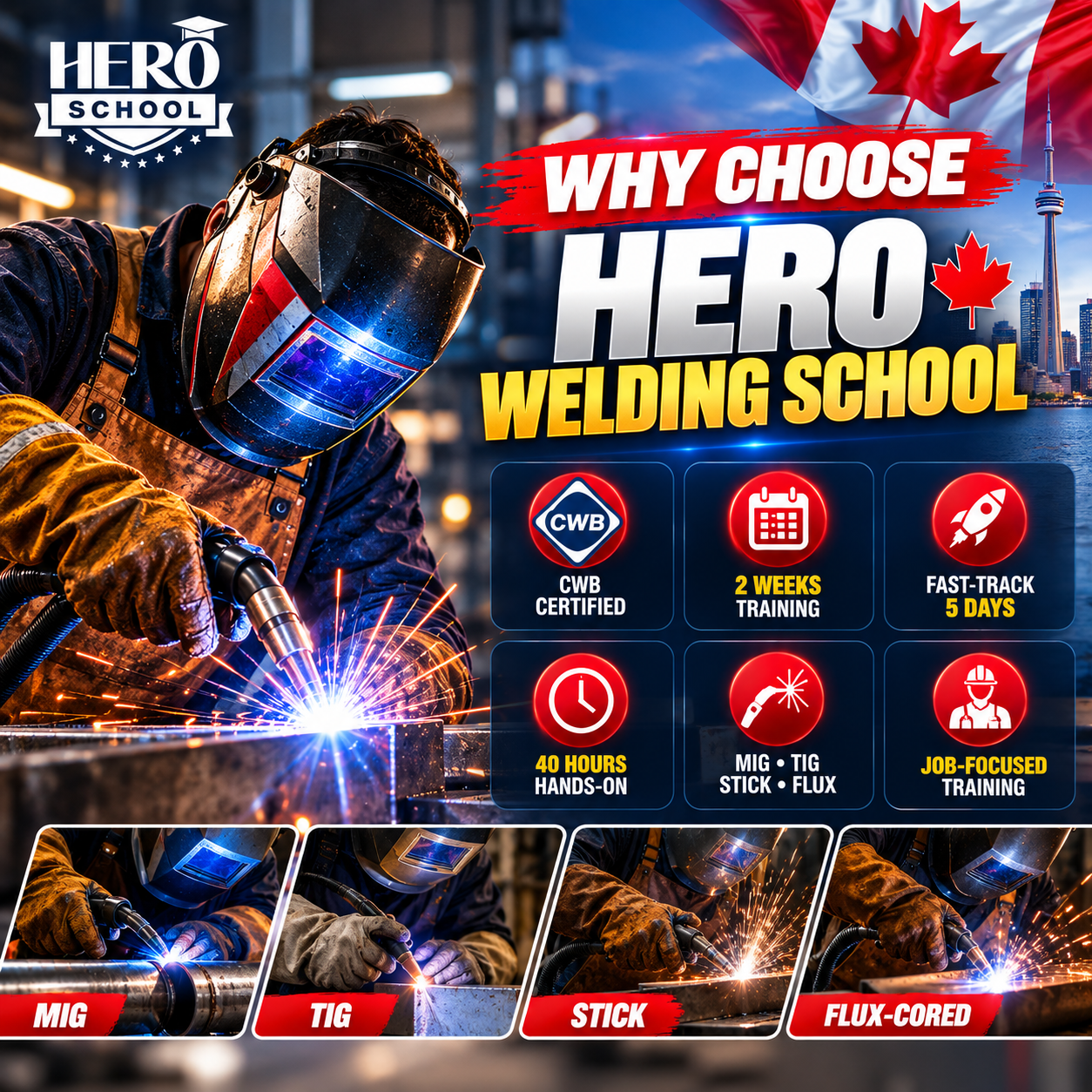 Hero Welding School Brampton