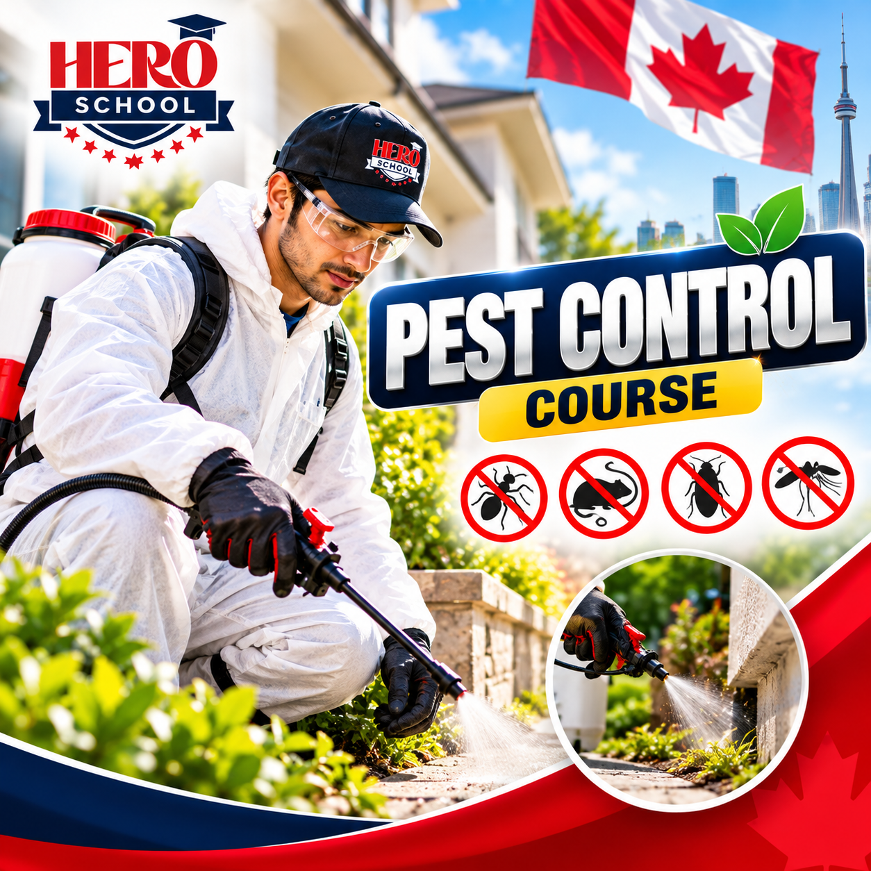Pest Control Exterminator Course in Canada