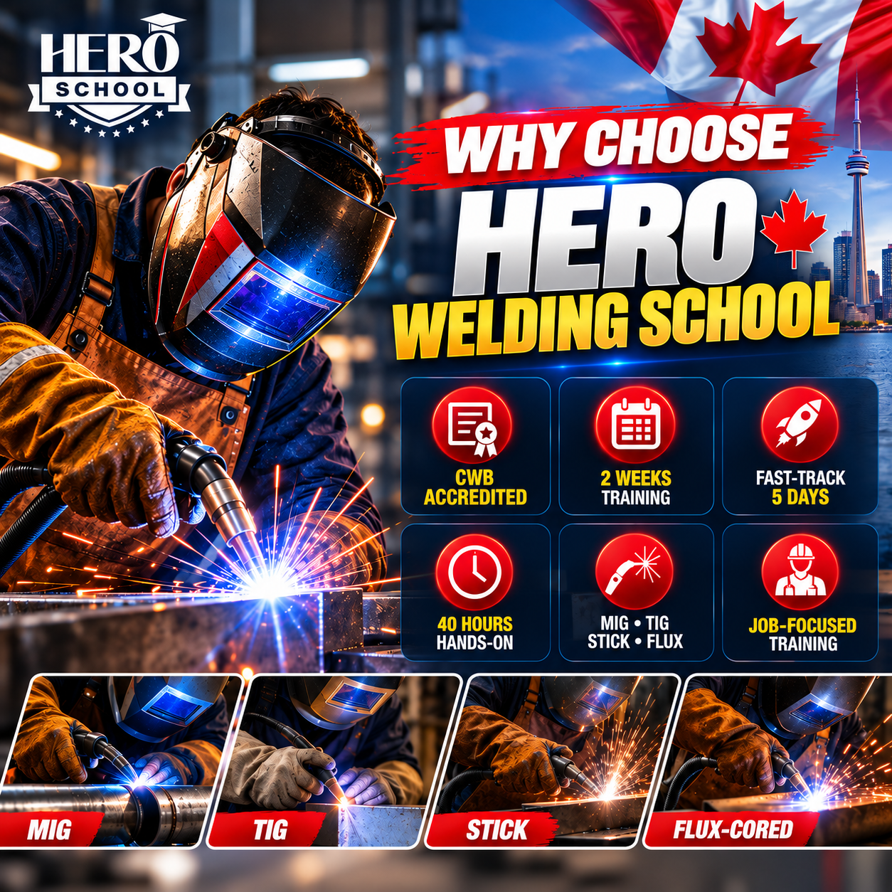 Hero Welding School Brampton